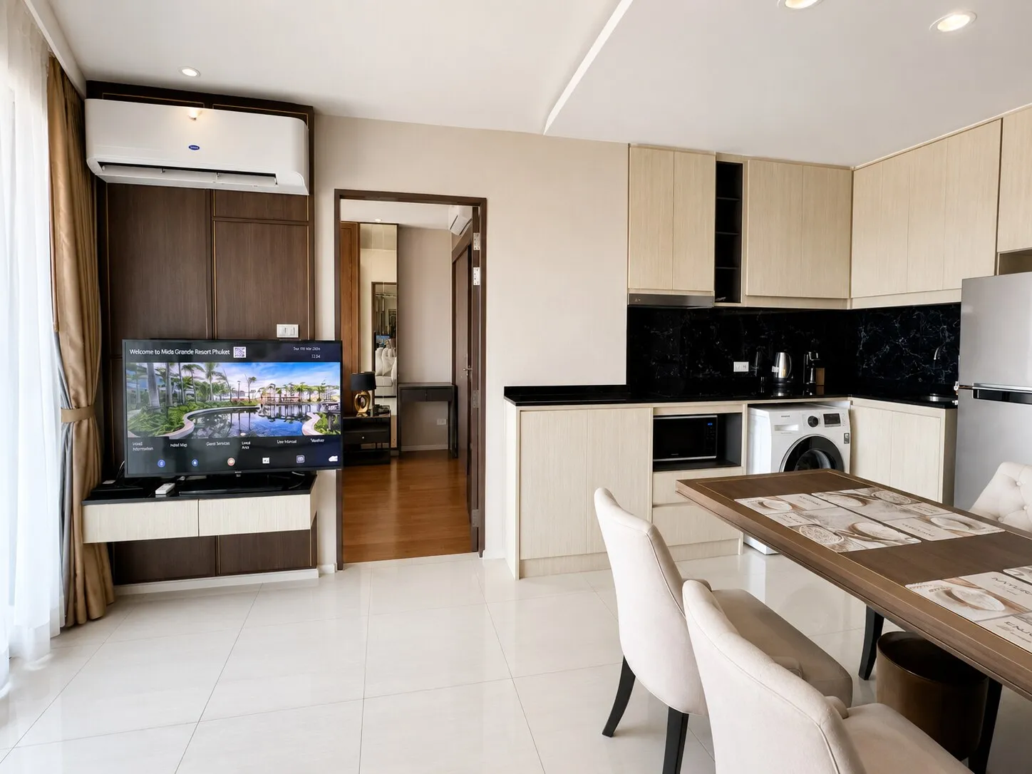 Family 2 Bedroom Ocean View 54 m² — apartment 1507 in the Mida Grande Resort complex