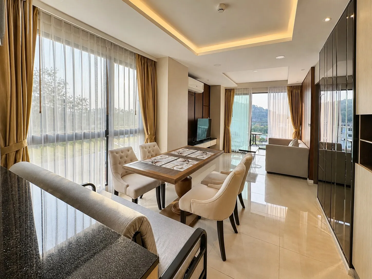 Grande Luxury 2 Bedroom Ocean View 69 м² — апартаменты 1401 в комплексе Mida Grande Resort