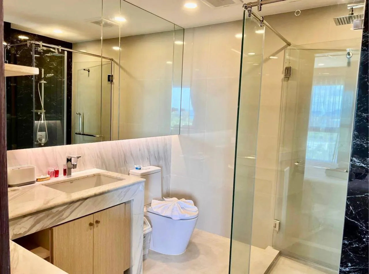 Bathroom in an apartment
